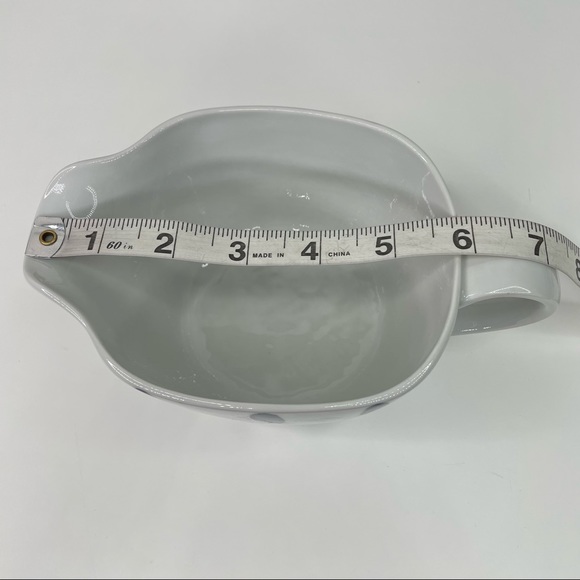 Vtg 60's Mid Century Lyngby Porcelain Denmark Blue White Butter Box Sauce Set - Picture 9 of 11